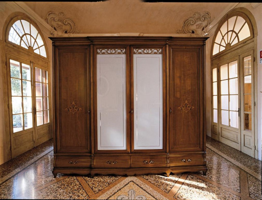 Wardrobe Set Wood Wardrobe Bedroom Solid wood Furniture Italy Cabinets