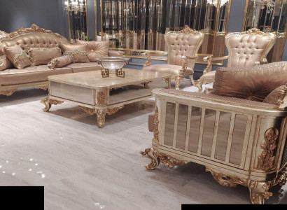 Sofa set 3+3+1+1 Seater Coffee table Sofa Armchair Sofas Fabric luxury set 5 pieces