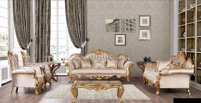 Suite Set 5-piece Sofa set 3+3+1+1 Seater Coffee table Sofa Armchair Sofas new