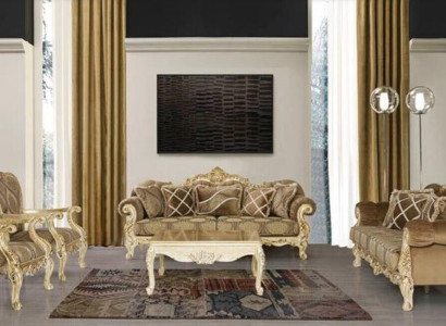 Sofa set 3+3+1+1 Seater Coffee table Sofa Armchair Sofas Table Group Set 5pcs