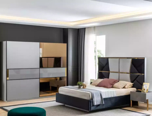 Luxury Bedroom Bed Double Beds Design Wood Furniture Bed Frame new