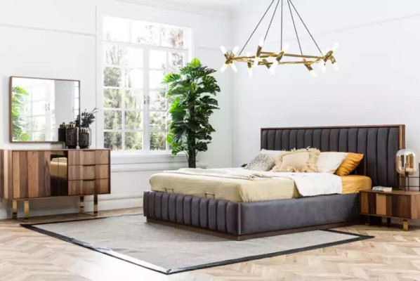 Rectangular Bedside tables Wood Table Bedside table Bedroom Side table