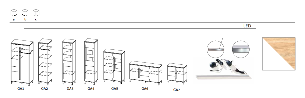Bookshelf Standing Shelf Wardrobe Multi-Purpose Shelves Storage Cabinets new