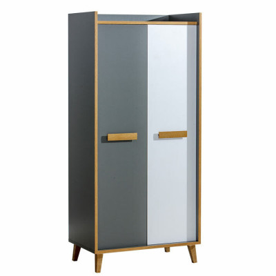 Tall cabinet 1 door multi-purpose wardrobe drawers living room shelf
