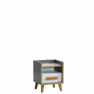 Tall cabinet 1 door multi-purpose wardrobe drawers living room shelf