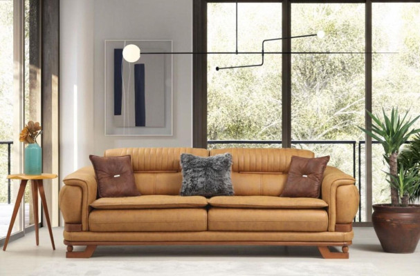 Sofa set Sofa Suite Complete e Couch set 3+3+1 Seater Armchair