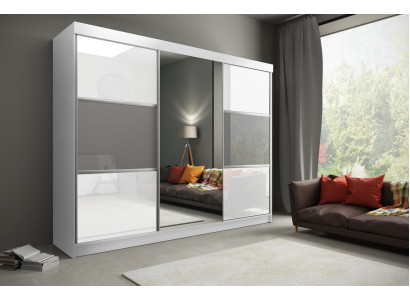 Design High Gloss Clothes Cabinets Furniture Cabinets Modern Multipurpose Clothes Wardrobe