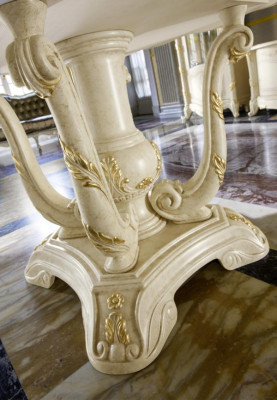 Tables Round Baroque Rococo Furniture round tables new Classic r Dining table Table Round