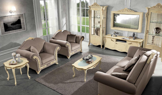 Coffee table Living room Design Tables Furniture Table Luxury Side table Wood Italy