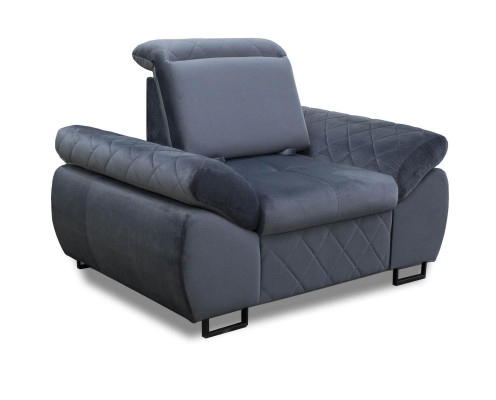 Armchair 1 Seater Upholstery Sofas Lounge Club Furniture Design Living room Textile Couch