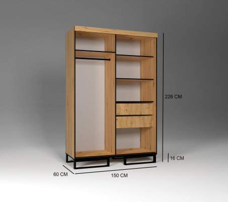 Modern Style Wardrobe Design Furniture Cabinets Bedroom Beige Wardrobe new