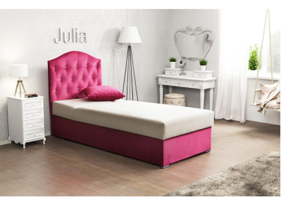 Furniture 120x190 Upholstery Textile Beds Luxury Design Frame Chesterfield Single Bed