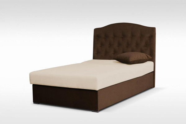 Furniture 120x190 Upholstery Textile Beds Luxury Design Frame Chesterfield Single Bed