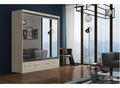 Designer Wardrobe Chests of drawers XXL with shelves chest of drawers Wardrobe