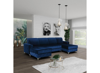 Modern Relax Seat Furniture Living landscape Furniture Corner sofa U-shape Luxury Textile Upholstery