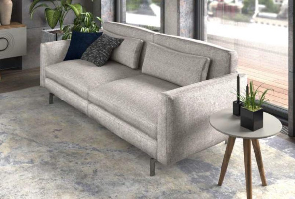 Gray-black living room furniture three-seater armchair new luxury set modern