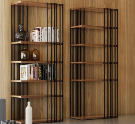 Bookshelf Luxury Wardrobe Modern Living room Wall unit Storage shelves new