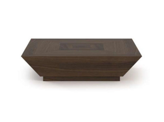 Coffee tables Rectangular luxury designer tables natural walnut