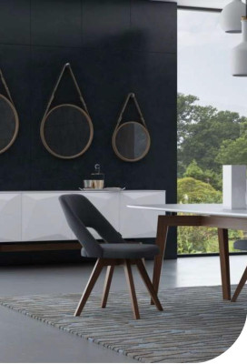 Gray Luxury Dining Room Chair Modern Single Seater Style Designer Wooden Furniture