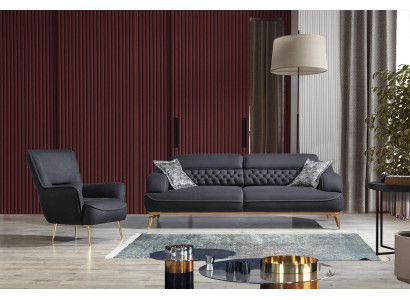 Luxury Suite Sofa set Set 3+1 Seater Sofa Sofas Armchair 2pcs.new