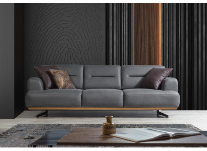 Design Luxury Couch 3 Seater Sofa Italian Style Living room Furniture