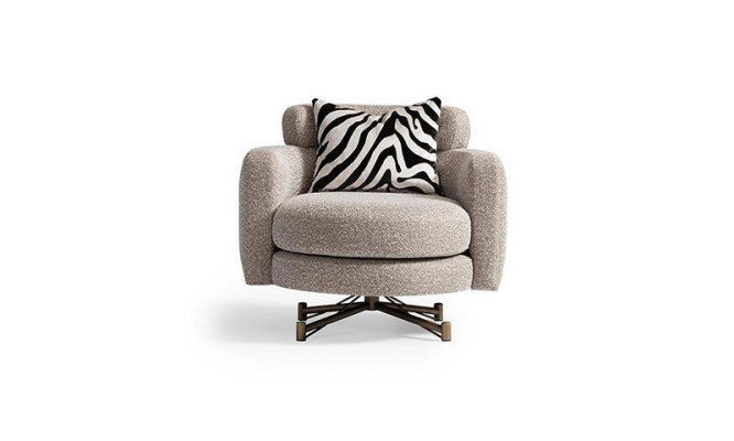 Sofa set four-seater armchair fabric sofa coffee tables gray set 6 pieces