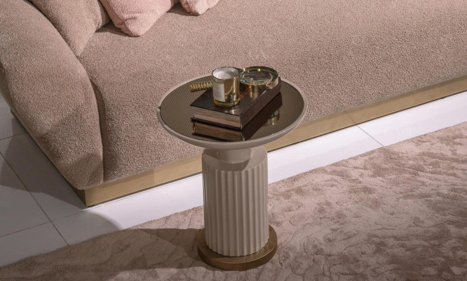 Complete e Coffee table Side table Sofa table Coffee table Beige Luxury