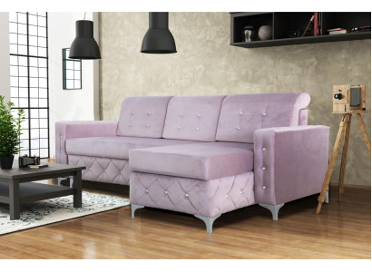 Corner sofa Velvet Couch Sofa bed Luxury Furniture Living landscape Sofa L-shape Upholstery new