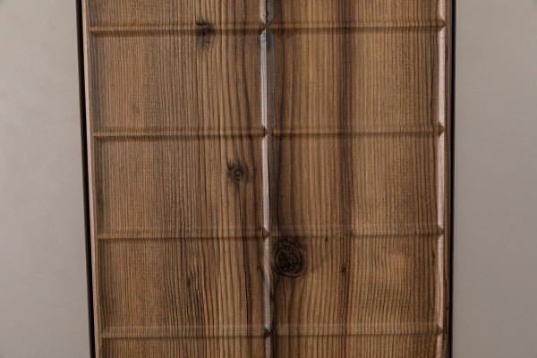 Bedroom Modern Suite Textile Double bed Wood Wardrobe 4pcs