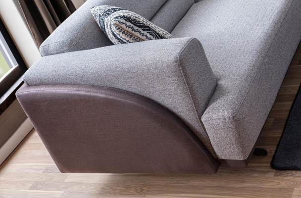 Gray Living room 3-Seater Luxurious Three Seater Sofa Upholstery Couches