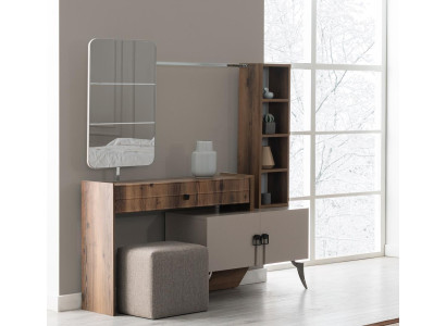 Modern Bedroom Wood Dressing table with Mirror Designer Luxury Furniture