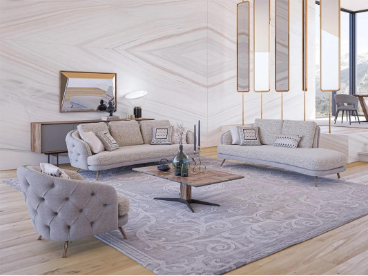 Design Modern Couch Set Sofa Set Living room Complete Coffee table
