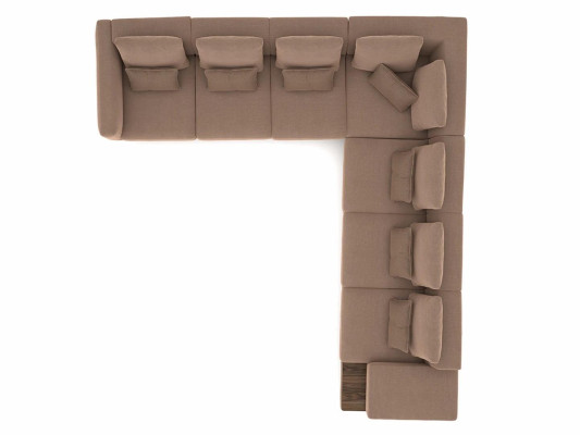 Luxury Designer Complete Sofa Couch L-shape Furnishings Wood Coffee table new