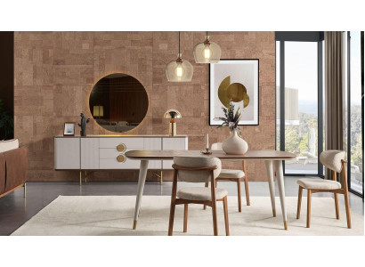 Perfect 9-piece dining room set from dining table 6x chairs and sideboard novelty