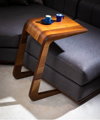 Stylish Wood-Side table for natural living accents in Living room