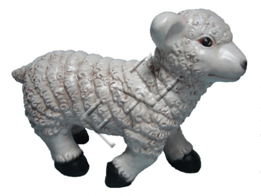 Design Lamb Figure Garden Statue Sculpture Figures Sculptures Decoration new