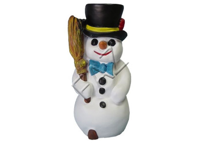 Big Snowman Figure Garden Statue Sculpture Figures Sculptures Decoration Christmas