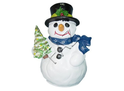 Design snowman figure sculpture figures stone figure concrete decoration decoration new