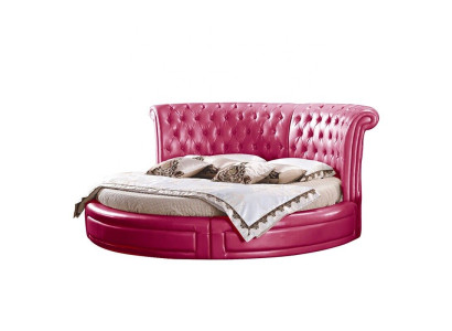 Round Classic s Bed Chesterfield Beds Upholstery Round Beds Leather