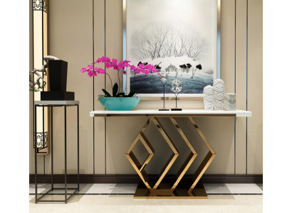 Console table Side table Console Metal table console Table Wall