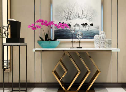 Console table Side table Console Metal table console Table Wall