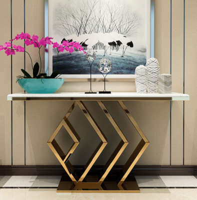 Console table Side table Console Metal table console Table Wall