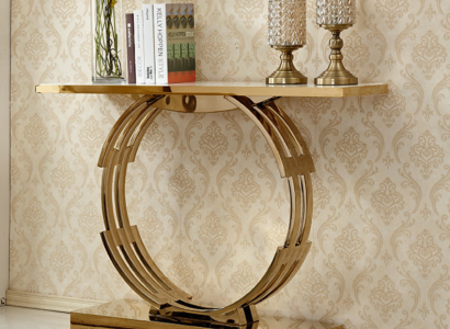 Designer Luxury Modern Console table Consoles Table stainless steel Metal