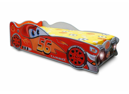 Racing Car Car Children Furniture Bed Bedroom Wood Beds Mattress