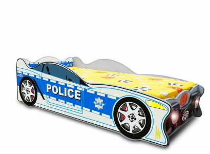 Police Car Bed Beds Childrens bed Youth bed Police car & Mattress child