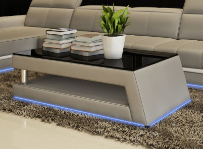 Modern designer glass table side sofa Tables Living room Table Coffee table
