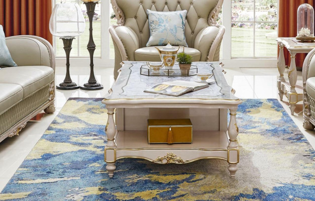 Design Living landscape Sofa Upholstery Sofa set 321 Seater Table Side table Solid wood