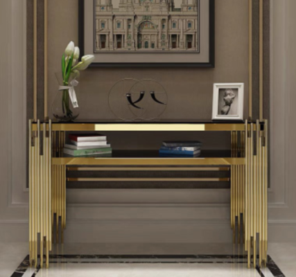 Console table Marble Living room Bedroom Dressing table stainless steel