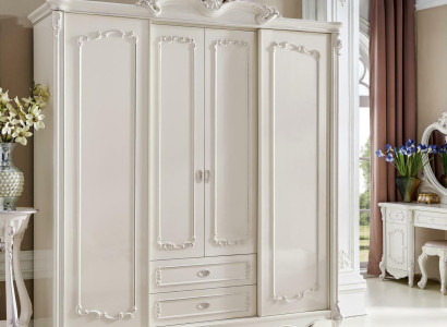 Antique Style Wardrobe Baroque Classic r Wardrobe Solid wood Cabinets new