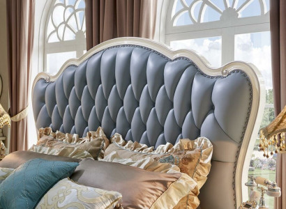 Classic s Double bed Beds Baroque Upholstered bed Bed Chesterfield Solid wood